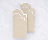 Beige Oval Placemats