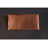 Chequer Copper Serving Tray