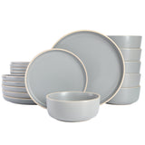 Gibson Home Zuma 18-Piece Stoneware Dinnerware Set