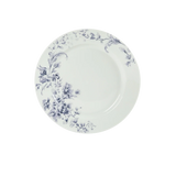 Martha Stewart Plates and Bowls Set, 16 Piece Dinnerware Set for 4, Blue/white