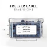 Meal Prep and Freezer Food Labels