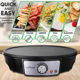 Electric Crepe Maker / Griddle, Hot Plate Cooktop