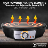 Electric Crepe Maker / Griddle, Hot Plate Cooktop
