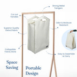 Door Hanging Closet Hamper - Beige