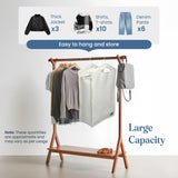 Door Hanging Closet Hamper - Beige