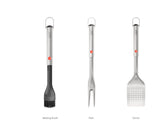 6-piece GrillOut™ BBQ Utensil Set with Extending Handles