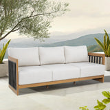 Sereno 6-Pieces Patio Club Lounge Chair Set with 2 Ottoman
