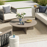 Sereno 4-Person Outdoor Lounge Chair Set With Round Coffee Table