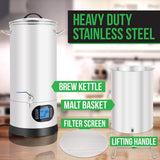 Home Beer Brewing Machine With Inner Malt Pipe And Filter Screen