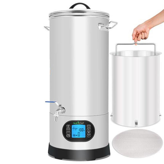 Home Beer Brewing Machine With Inner Malt Pipe And Filter Screen