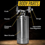Beer Mini Keg System 128oz