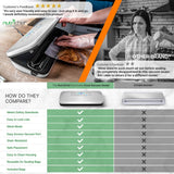 Automatic Food Vacuum Sealer - Electric Air Sealing Preserver System (Silver)
