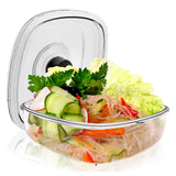 Kitchen Air Vacuum Sealer Container - Air Sealing Food Canister Accessory (2+ Liter)