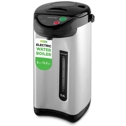 5 Liter Electric Water Boiler & Warmer - Digital Hot Pot Water Kettle, With 5 Temperature Settings And Safety Lock