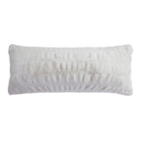 Ruched Rabbit Lumbar Pillow
