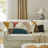 Easyshift™ Patchwork Throw Pillow Cover