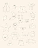 POLKU separate | long straight | sage