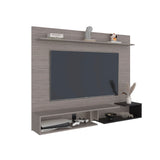 Desa 65" TV Stand with 5 Open Shelves, Modern Media Console for Living Room Entertainment Storage