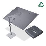 PURPLE LEAF UV Resistant Patio Umbrella Affordable Outdoor Umbrella with Base