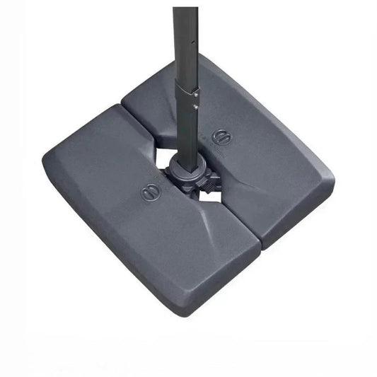 PURPLE LEAF OPEN BOX Grey Patio Cantilever Umbrella Base ZY05ALFGYBS-75