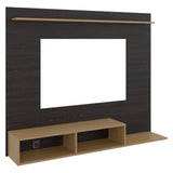 Munt 70" TV Stand with 5 Open Shelves, Modern Media Console for Living Room Entertainment Storage