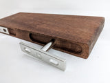 Thick Mahogany Floating Shelf in 6" to 10" lengths