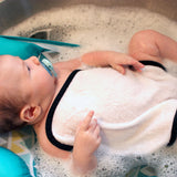 Panda Baby Bath Essentials 8pc Baby Gift Set - White/Black - Final Sale/No Returns