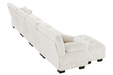 CLOUDIES 173" 4 Seater Sofa with 1 Ottoman