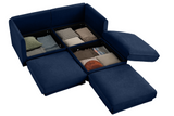 HARMONY 75" Loveseat 1 Ottoman