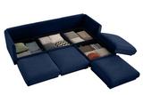 HARMONY 109" 3-Seater Sofa with 1 Ottoman