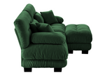 CLOUDIES 94" Loveseat with 1 Ottoman