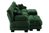 CLOUDIES 134" 3 Seater Sofa with 2 Ottomans