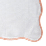 Pink Scalloped Napkin