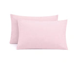 100% Cotton Sateen Pillowcases - Set of 2