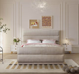 Paxton Chenille Fabric Bed - Elevate Your Bedroom with Cozy Sophistication and Timeless Elegance
