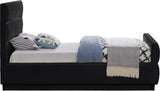 Paxton Twin Bed - Luxurious Chenille Upholstered Design with Channel Tufted Headboard for Elegance
