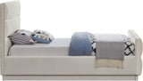 Paxton Twin Bed - Luxurious Chenille Upholstered Design with Channel Tufted Headboard for Elegance