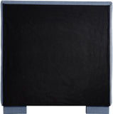 Paxton Twin Bed - Luxurious Chenille Upholstered Design with Channel Tufted Headboard for Elegance