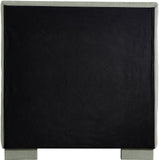 Paxton Twin Bed - Luxurious Chenille Upholstered Design with Channel Tufted Headboard for Elegance