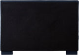 Paxton King Bed - Luxurious Chenille Upholstered Design with Channel Tufted Headboard for Comfort