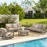 Marindo Aluminum 5 Piece Patio Sectional Set