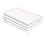 Peony Embroidered Napkin