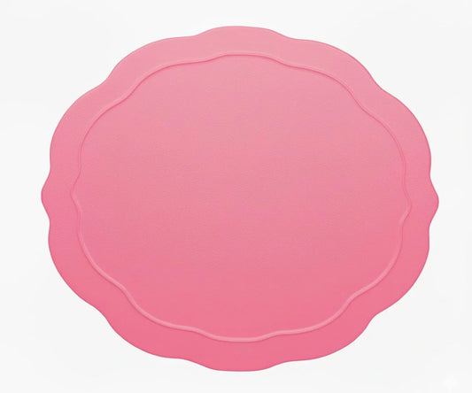 Peony Oval Placemat - Scalloped