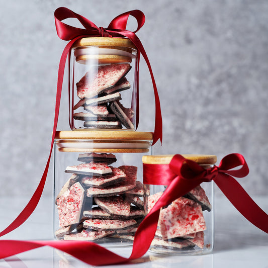 Handmade Layered Original Dark and White Chocolate Peppermint Bark