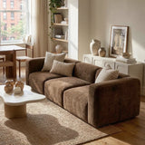 Philo Chenille Low Profile Modular Sofa (3-Seater)