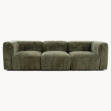 Philo Chenille Low Profile Modular Sofa (3-Seater)