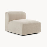 Philo Chenille Low Profile Modular Armless Chair