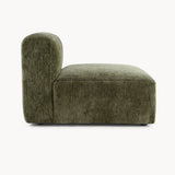 Philo Chenille Low Profile Modular Armless Chair