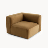 Philo Performance Velvet Low Profile Modular Corner Chair