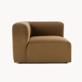 Philo Performance Velvet Low Profile Modular Corner Chair